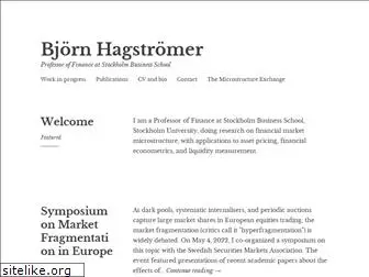 hagstromer.org