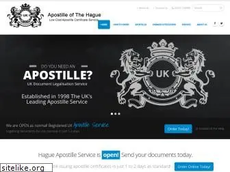 hagueapostille.co.uk