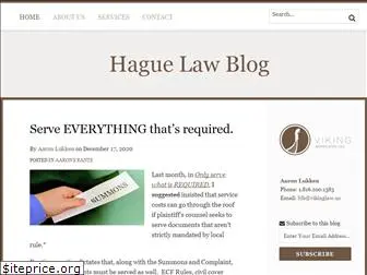 haguelawblog.com