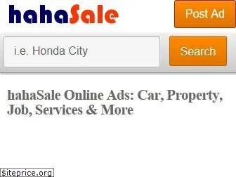 hahasale.com