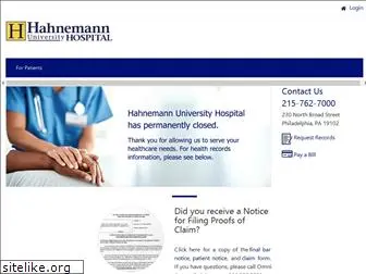 hahnemannhospital.com