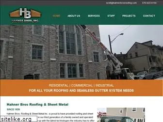 hahnerbrosroofing.com