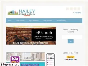 haileypubliclibrary.org