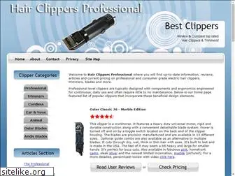 hairclippersprofessional.com