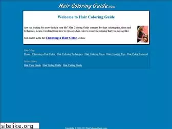 haircoloringguide.com