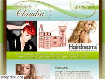 hairdesignbyclaudia.com