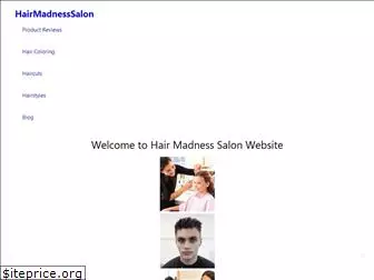 hairmadnesssalon.com