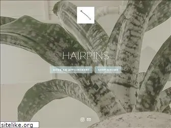 hairpinssalon.com