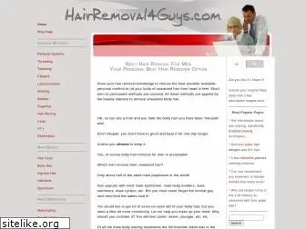 hairremoval4guys.com