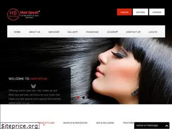 hairspeakindia.com