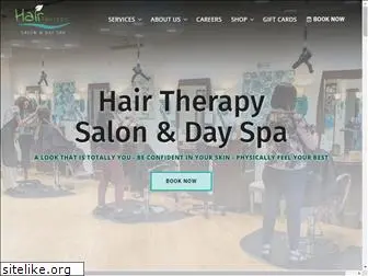 hairtherapysalonanddayspa.com