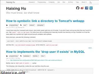 haixing-hu.github.io