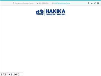 hakikatransport.com