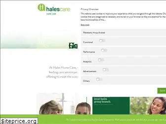 halescare.co.uk