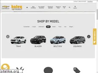 haleychevrolet.com