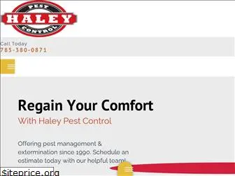 haleypestcontrol.com