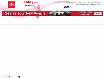 haleytoyotafarmville.com