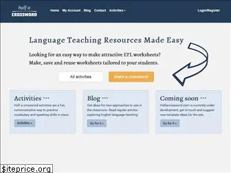 halfacrossword.com