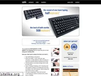 halfkeyboard.com