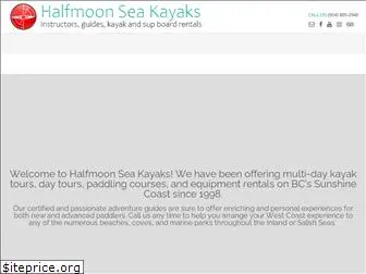 halfmoonseakayaks.com