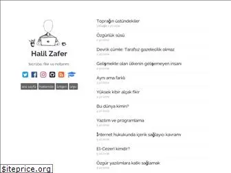halilzafer.net