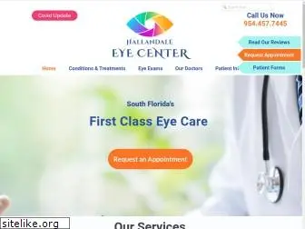 hallandaleeyecenter.com