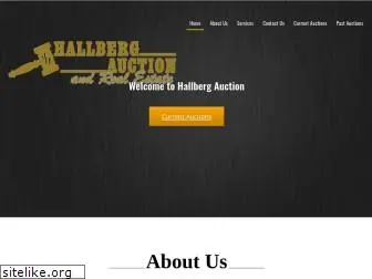 hallbergauction.com