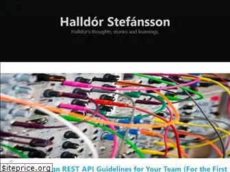 halldorstefans.com