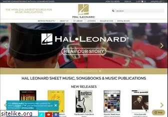 halleonard.com