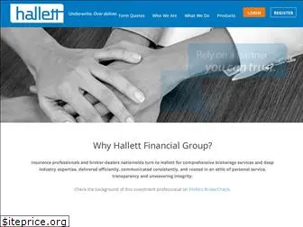 hallettfinancial.com