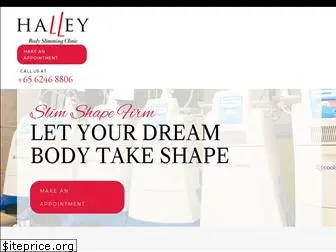 halleybodyslimmingclinic.com.sg