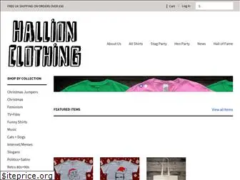hallionclothing.com