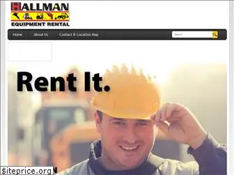 hallmanrental.com