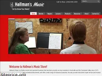 hallmansmusicstore.com