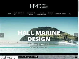 hallmarinedesign.com