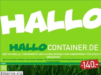 hallocontainer.de