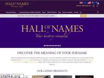 hallofnames.org.uk