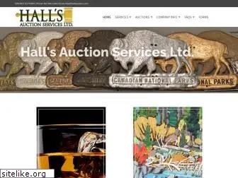 hallsauction.com