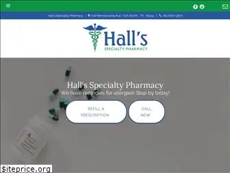 hallsspecialtyrx.com