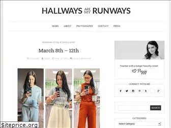 hallwaysaremyrunways.com