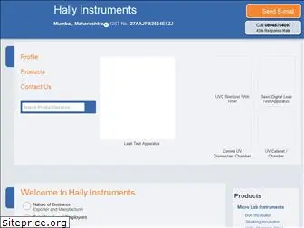 hallyinstruments.in