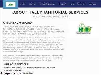 hallyjanitorialservices.com
