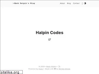 halpincodes.com