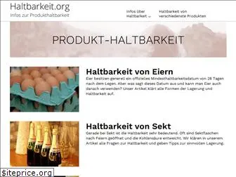 haltbarkeit.org