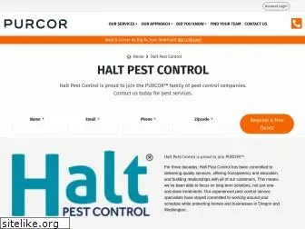 haltpestcontrol.com