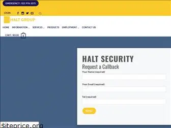 haltsecurity.co.za