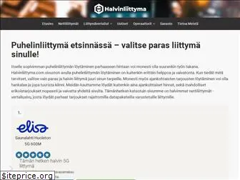 halvinliittyma.com