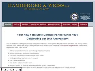 hambergerandweiss.com