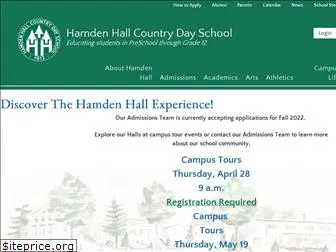 hamdenhall.org