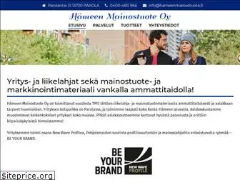 hameenmainostuote.fi